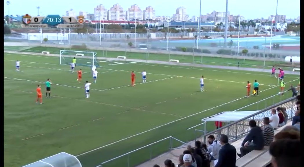 Segunda parte del partido CD Torrevieja . Muro CF